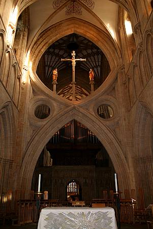 Wells Cathedral - Scissor Arch Detail